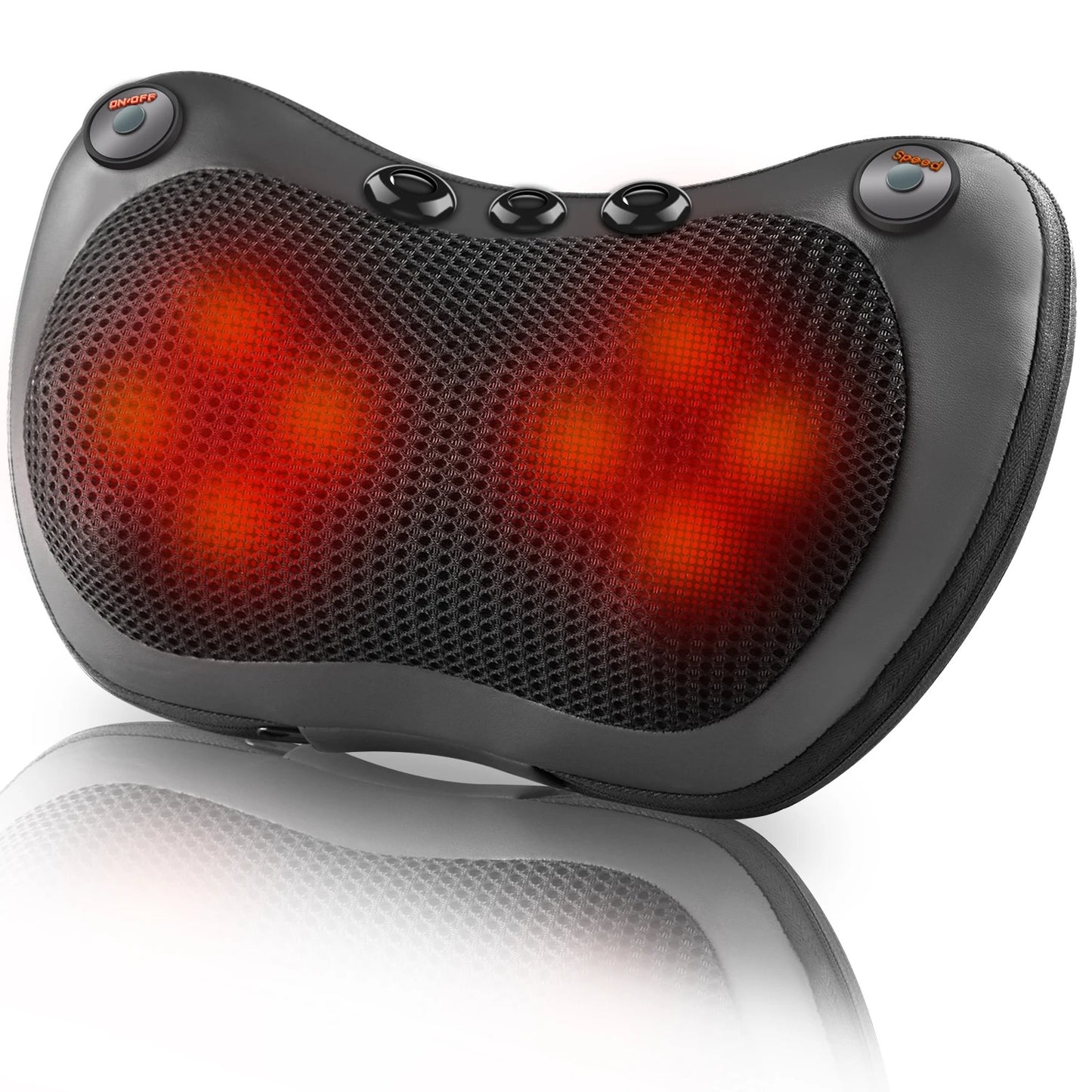 Shiatsu Back and Neck Massager Pillow with Heat.